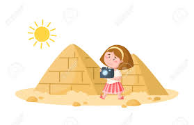 see the pyramids